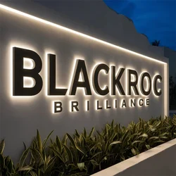 Custom Metal Backlit Letters,Business Building Signs,LED Channel Letters,Illuminated Sign,Shop Decor Logo Signboard
