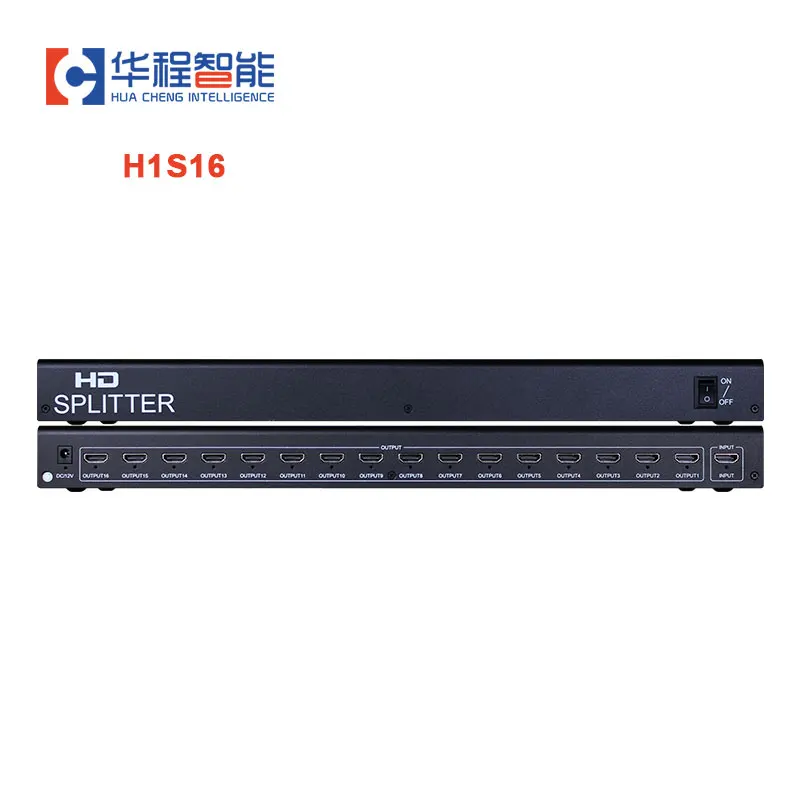 

LPS-H1S16-S 4K 60Hz 1x16 Splitter Distributor Support 1 In 16 Out 1080P Video For PS4 PS5 Laptap 1 Device to 16 TV Monitors