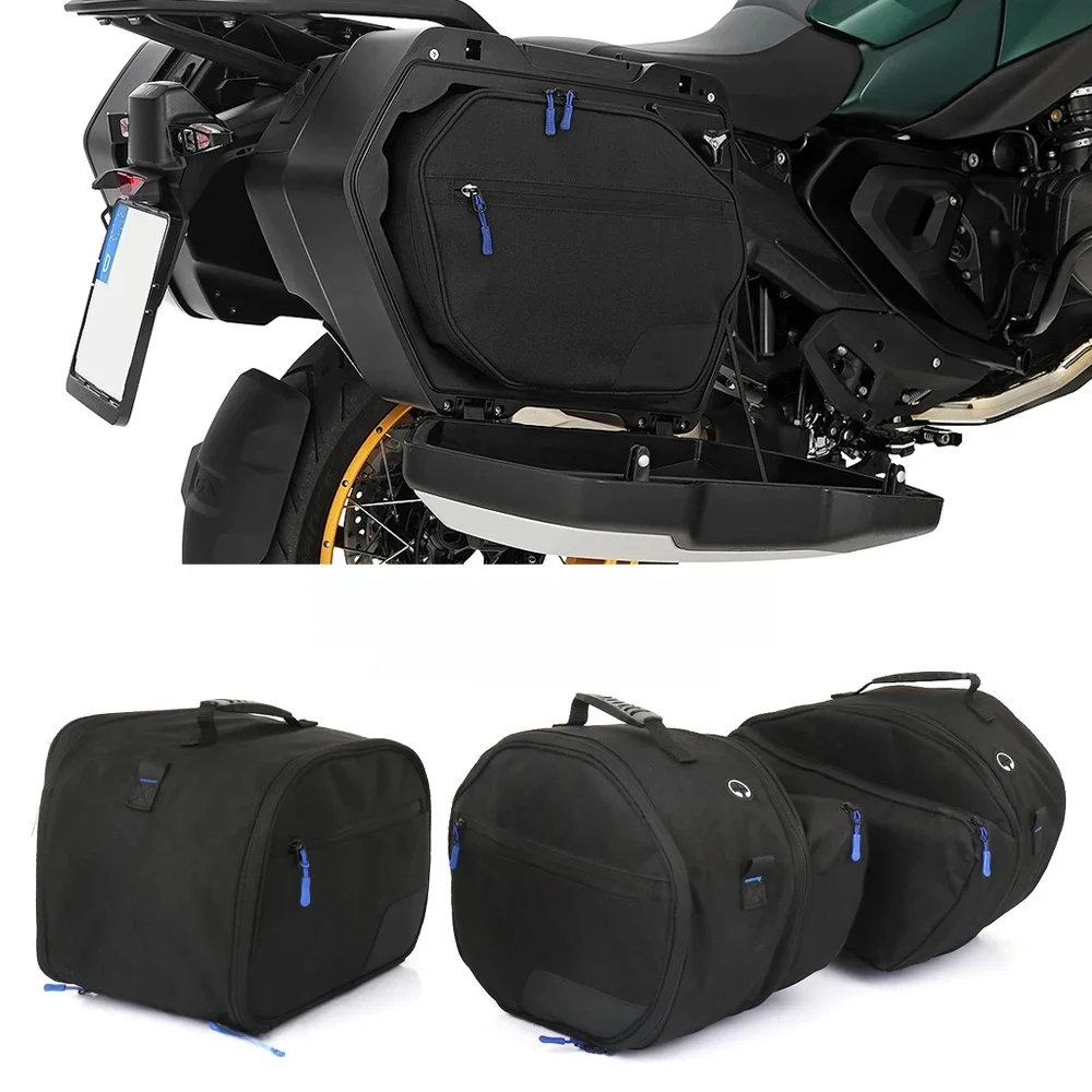 Für BMW R 1300 GS GS1300 R1300GS 2023 2024 2025 2026 Motorradzubehör Schwarze Gepäcktasche Satteltasche Innentaschen für Topcase