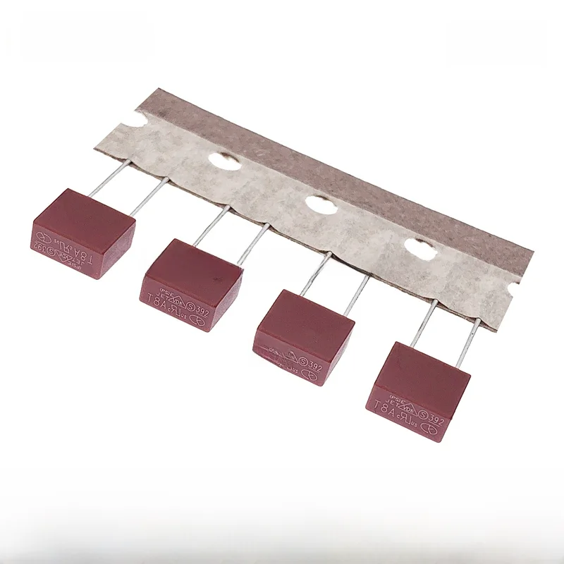 Fusible carré en plastique pour carte d'alimentation TV LCD, 392, T250mA, 0,5 A, 1A, pipeline 3,15 A, 4A, 5A, 6,3 A, 8A, 10A, 15A, 250V, couramment supporter ficateur d'eau, 10 pièces