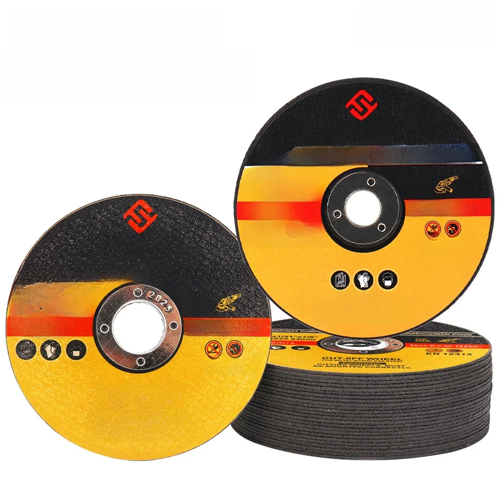 5 stks/set 75/115/125mm Metalen Doorslijpschijf Haakse Slijper Zaagblad Hars Slijpschijf Disc voor metalen Stalen Bar Hout Snijgereedschap - afbeelding 2