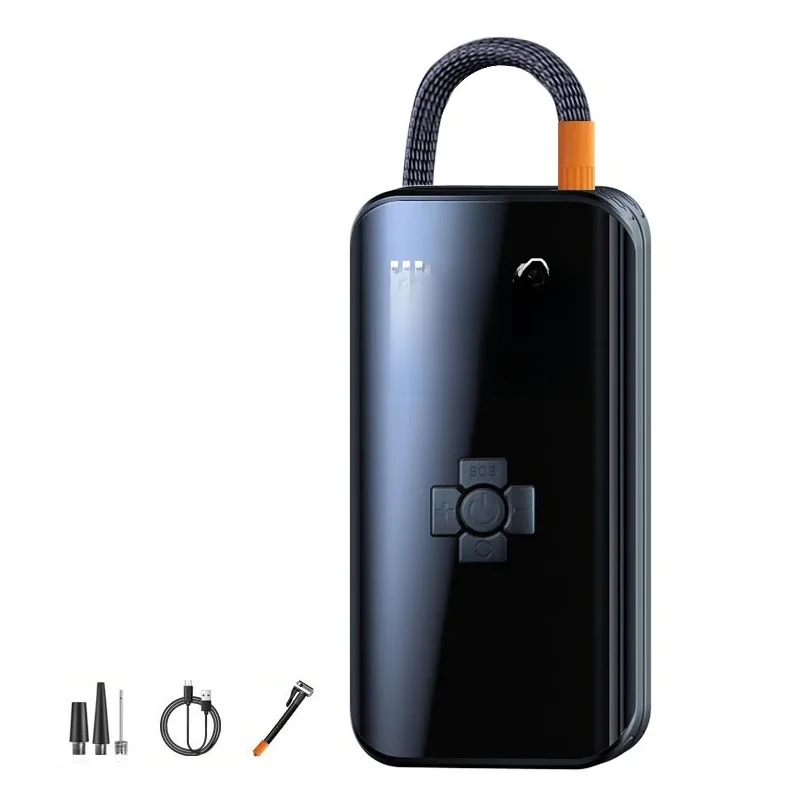 AliExpress HELLOLEIBOO LEIBOO Rechargeable Car Air Pump Portable Car Automatic Compressor Tire Inflator for Motorcycle Bicycle Basketball Inflatable