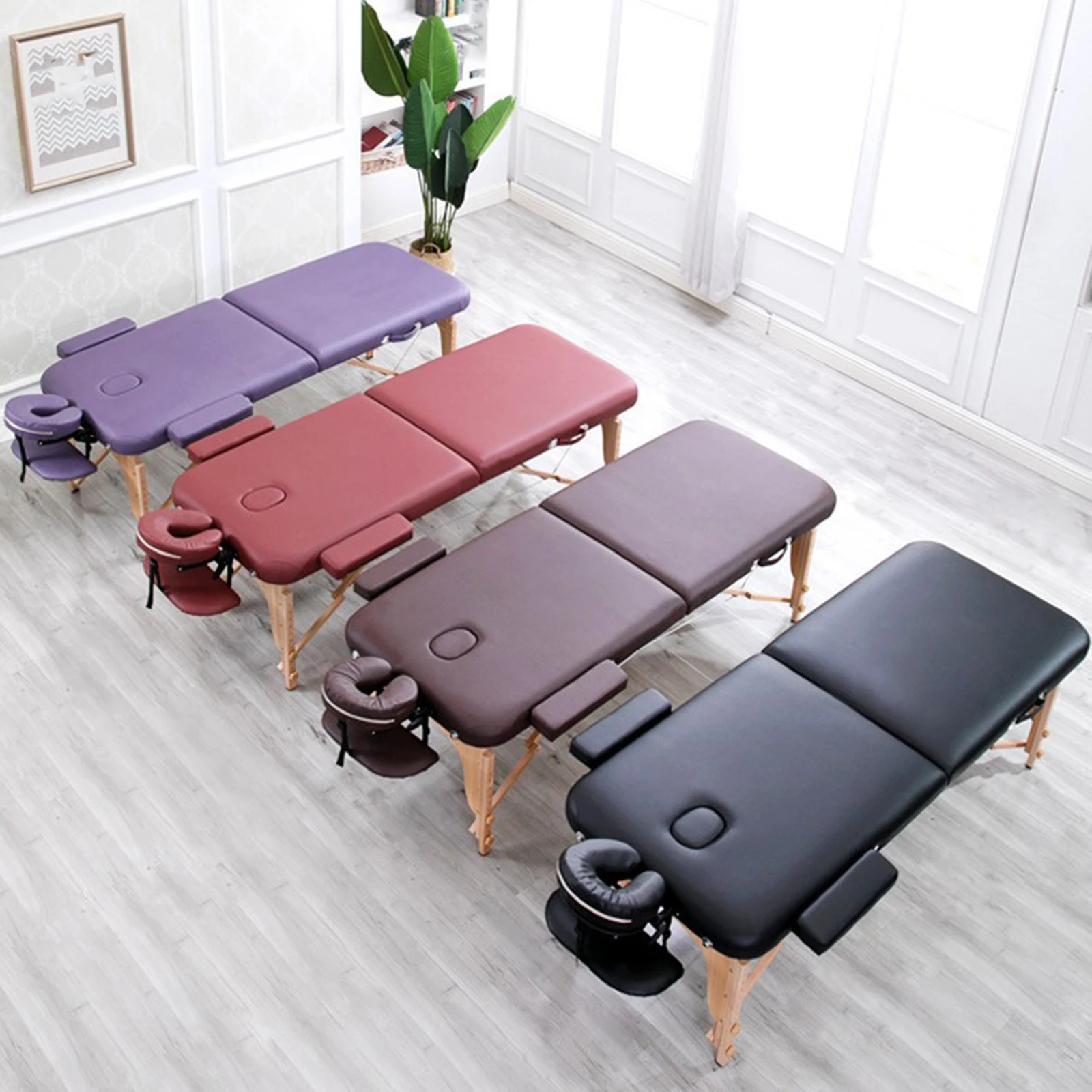 Massage Table Face Cradle with U Shape Pillow Replacement for Soft Versatile Salon Bed Use and Armrest Compact Face Rest Support