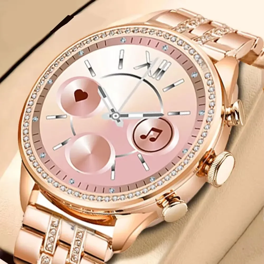 Relógio inteligente para mulheres, Smartwatch para senhoras, Chamada Bluetooth, PPG e ECG, Huawei,