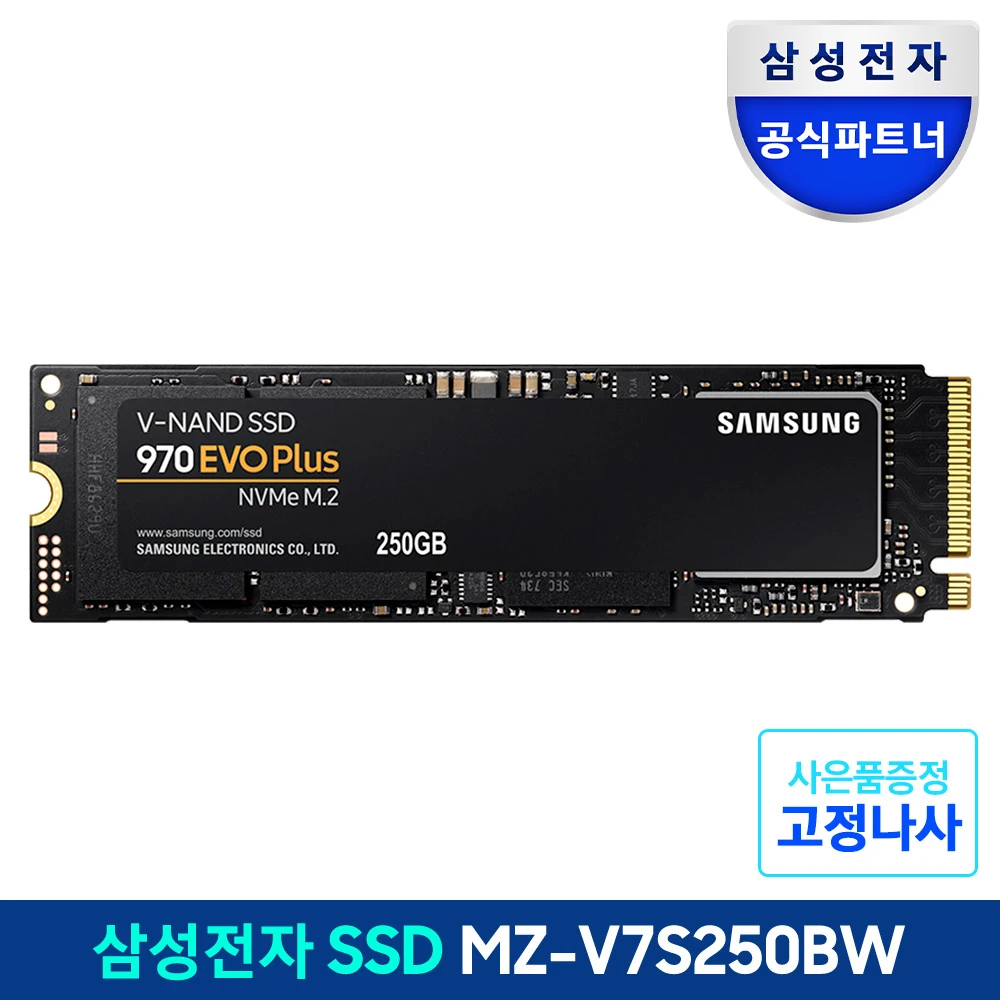 Samsung Electronics M.2 NVMe SSD 970 EVO PLUS 250GB MZ-V7S250BW