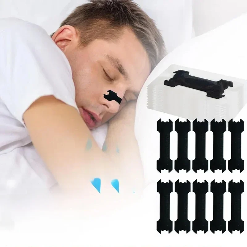 60/30/10 pièces bandes nasales, bandes nasales Extra forces, meilleur sommeil, bandes Anti-ronflement, soulage la Congestion du nez