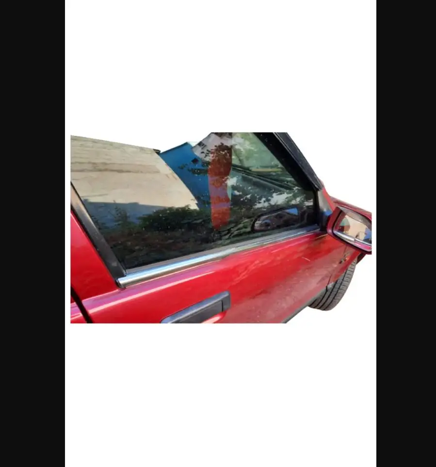 For Renault 19 Europa Chrome Window Trim 1995-2001 Stainless Steel 4 Pieces - Chromium Styling Sporty Racer Shinny Car Auto