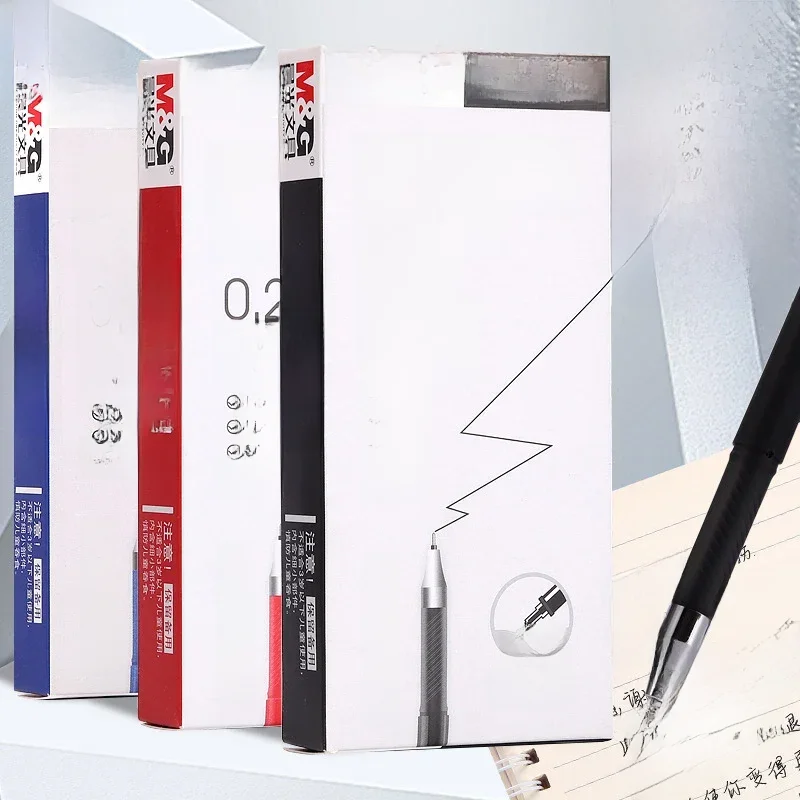4 sztuk/partia 0.15mm 0.2mm 0.35mm długopis żelowy Kawaii prosty długopis neutralny na prezenty dla dzieci szkolne materiały biurowe do pisania szkolne materiały papiernicze — zdjęcie 2