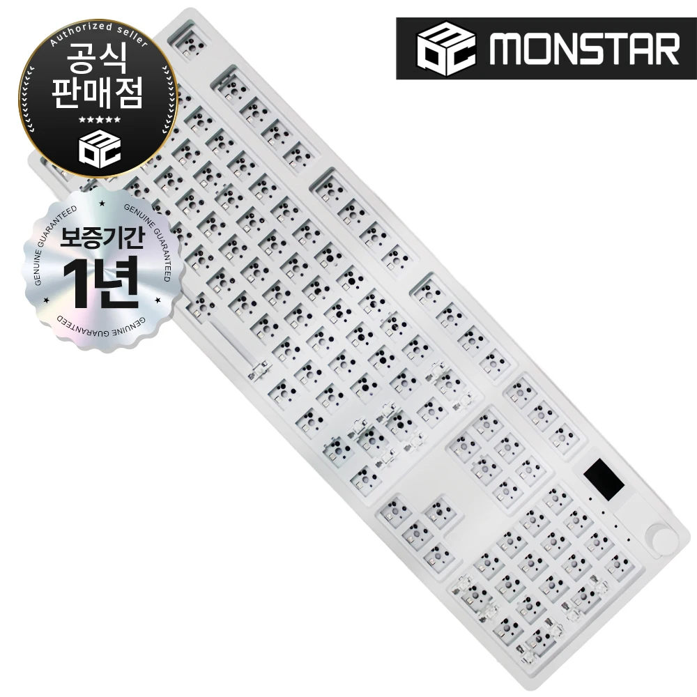 Monstar Gare Ninja 104 PRO DIY KIT Custom Gaming Keyboard Main body (no keycap) (Bare)