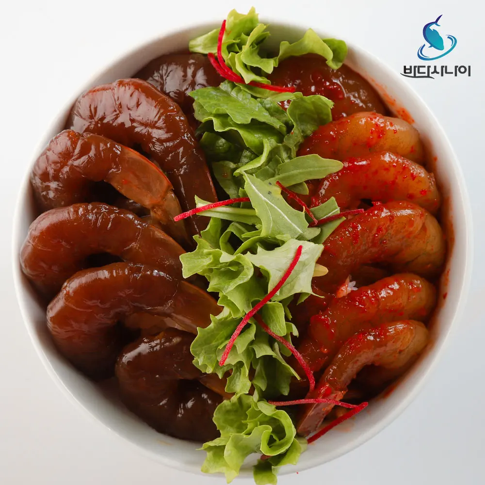 Sea man pure-meat-seasoned shrimp 300g 1kg [origin: indicated in the detailed description]