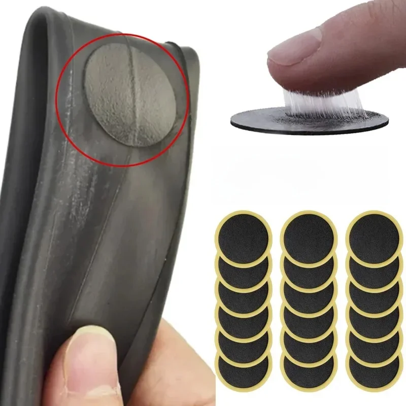 AliExpress 50PCS Bicycle Glue-free Tire Patches Tool Quick Repairing Tyre Protection Patch Adhesive Quick Drying Bike Accessories