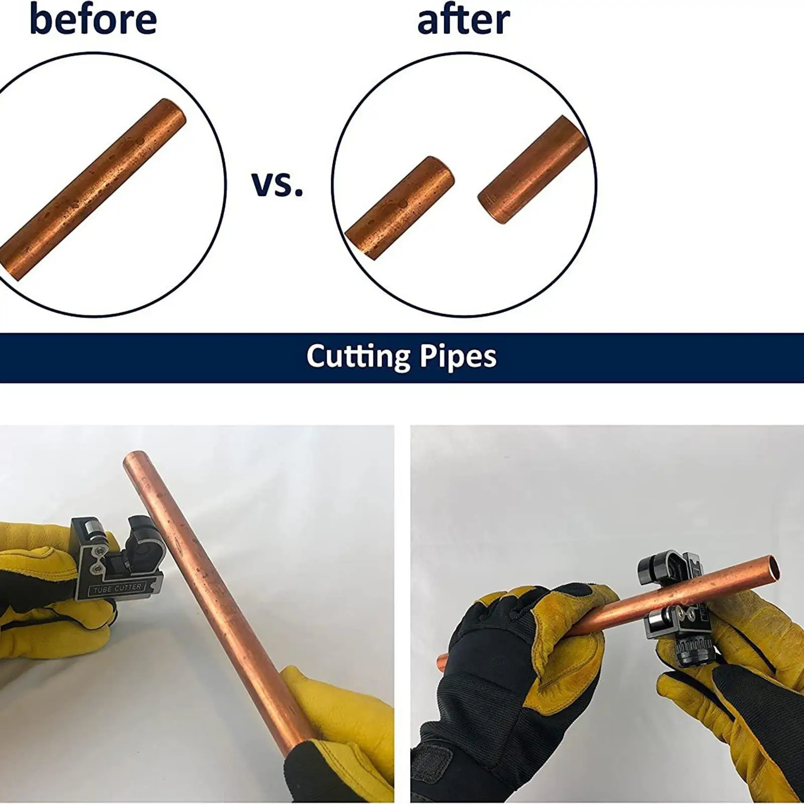 

Pipe Cutter Manual cutting range of 3-28mm Copper Pipe Cutter Set Versatile Tube Cutting Tube Cutter Ideal Tool For Cutting Task