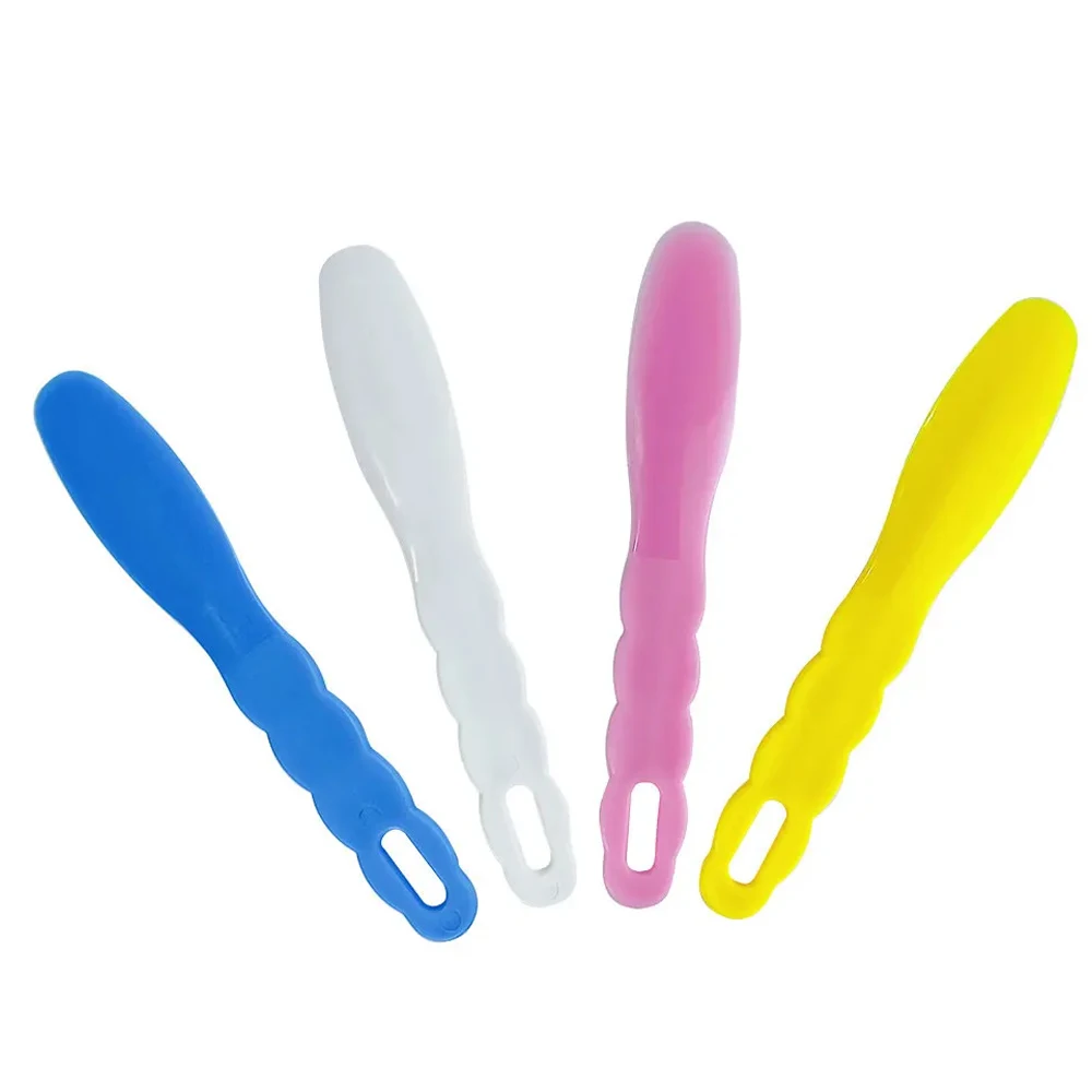 Dental Disposable Plastic Mixing Spatula Dental Laboratory Gypsum Spatula Knife Impression Material Dentist Tools