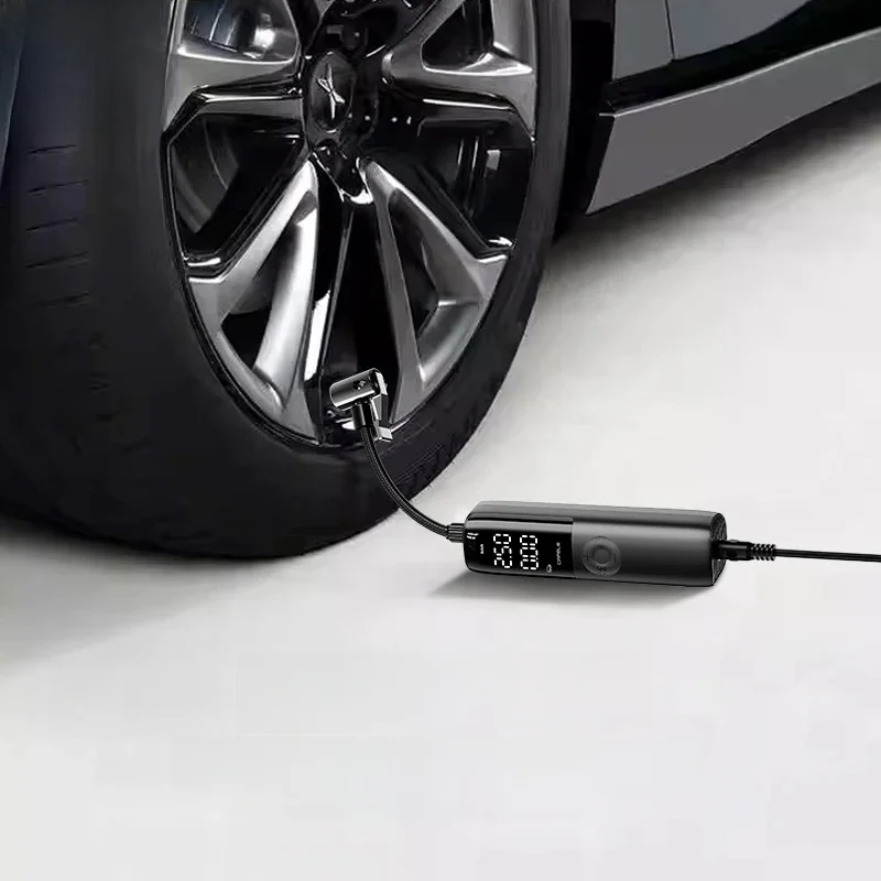 CAFELE Mini Car Tyre Inflator 12V 150PSI Air Compressor Portable Electric Inflator Smart Digital Auto Motorcycle Bicycle Pump