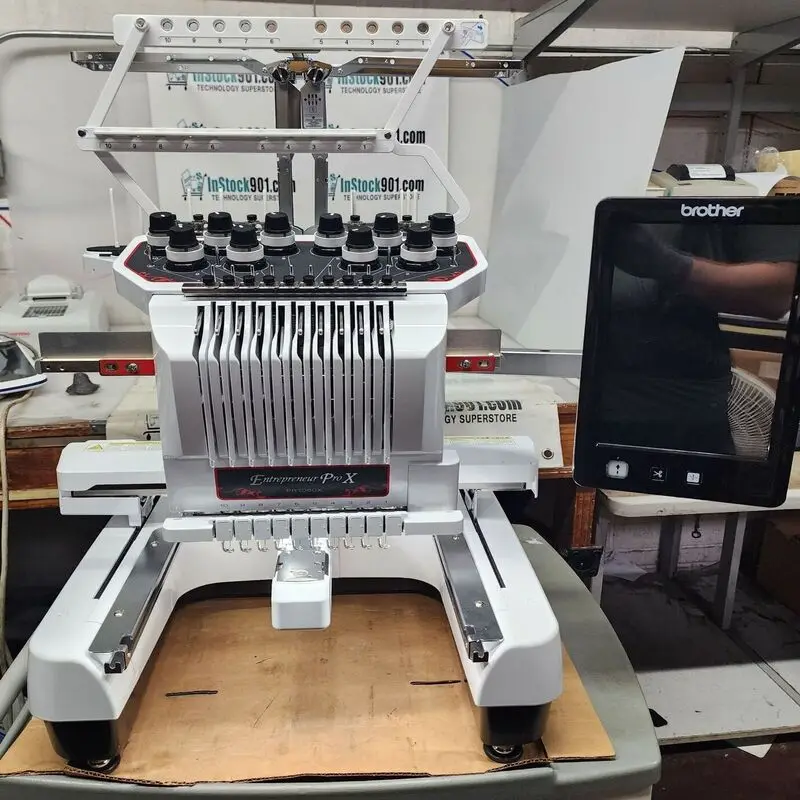 new Brother PR1055X Entrepreneur Pro X Sewing, Quilting Embroidery Machine