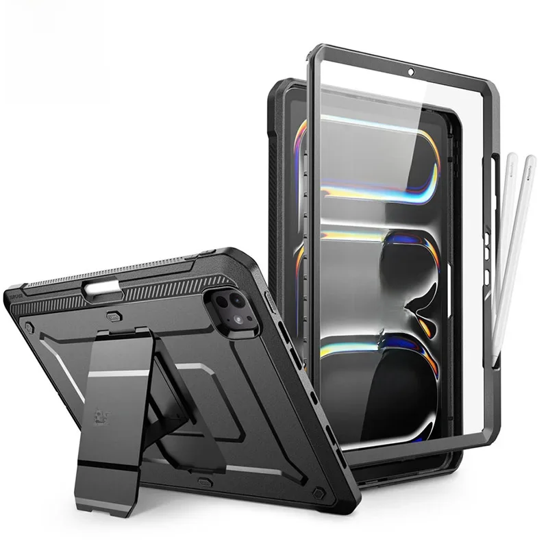 SUPCASE For iPad Pro 13 Inch Case M5/M4 2025/2024 UB PRO, wytrzymałe etui pełnozwojowe z wbudowaną osłoną ekranu i podstawką — zdjęcie produktu 7