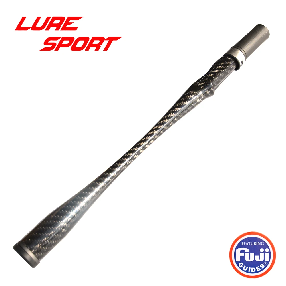 

LureSport 3K woven Carbon Unibody 33.5cm Spin Reel Seat Grip handle FUJI KDPS16 Rod Building component Repair DIY