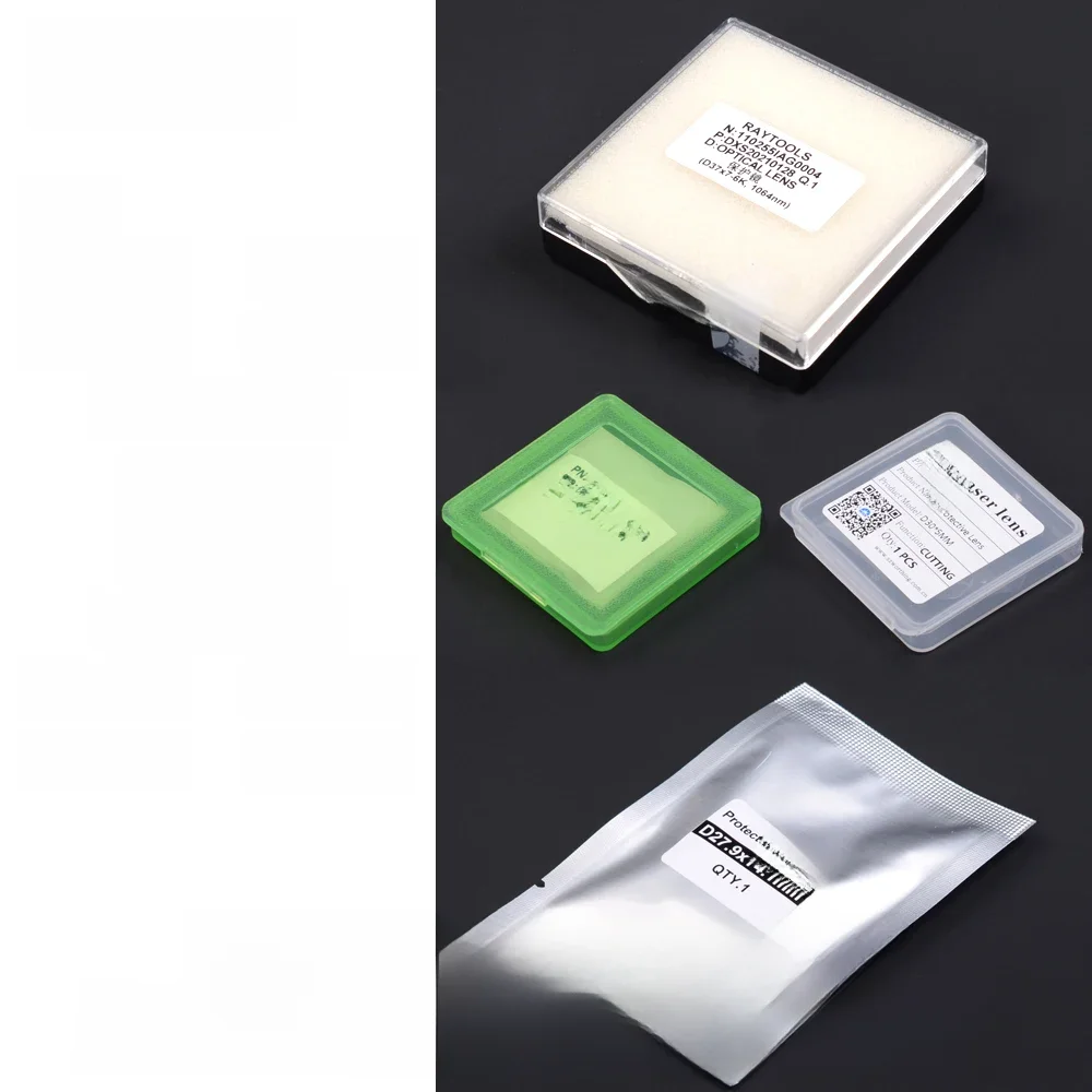 Lentille de fenêtre de protection laser à fibre, fenêtres de protection Dia18/20/24.9/27.9/30/34/37 pour tête laser WSX pride itec Raytools WSX Bodor