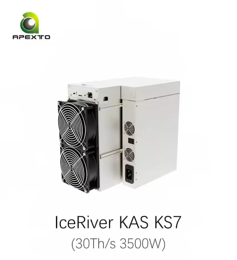 SE MELHORES VENDAS NO NOVO Iceriver KAS KS7 30T 3500W Kaspa Miner Entrega rápida
