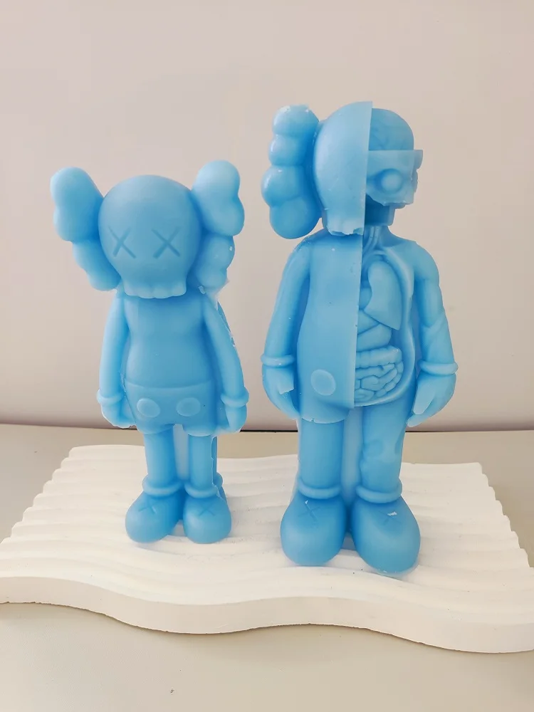 

B0066, пластырь с рисунками из мультфильмов, силиконовая форма для ароматизированных свечей, Детская силиконовая форма