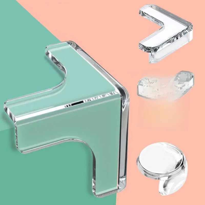 Protecteur d'angle amélioré en Silicone pour bébé, 8/16 pièces, protection d'angle et bords élargis et épais pour meubles et Table