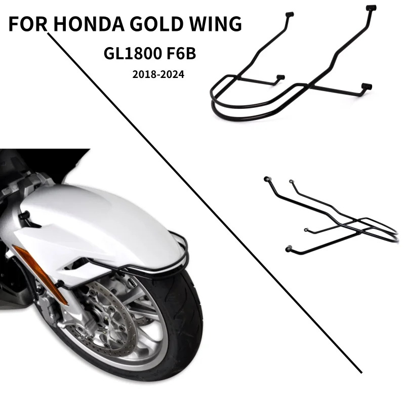 

Motorcycle Front Wheel Bumper Crash Bar For Honda Goldwing GL1800 F6B 2018-2024 Mudguard Fender Protection Accessories Parts