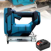 Electric Nailer Stapler Gun for 18V Makita Battery Woodworking Cordless Electric Impact Nail Gun DIY Tools