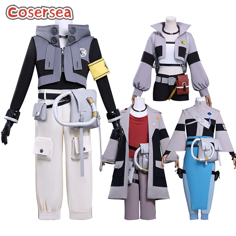 

Cosersea Zanka Nijiku Cosplay Costume Gachiakuta Zanka Nijiku Enjin Riyo Reaper Rudo Surebrec Halloween Uniform Outfit Fullset