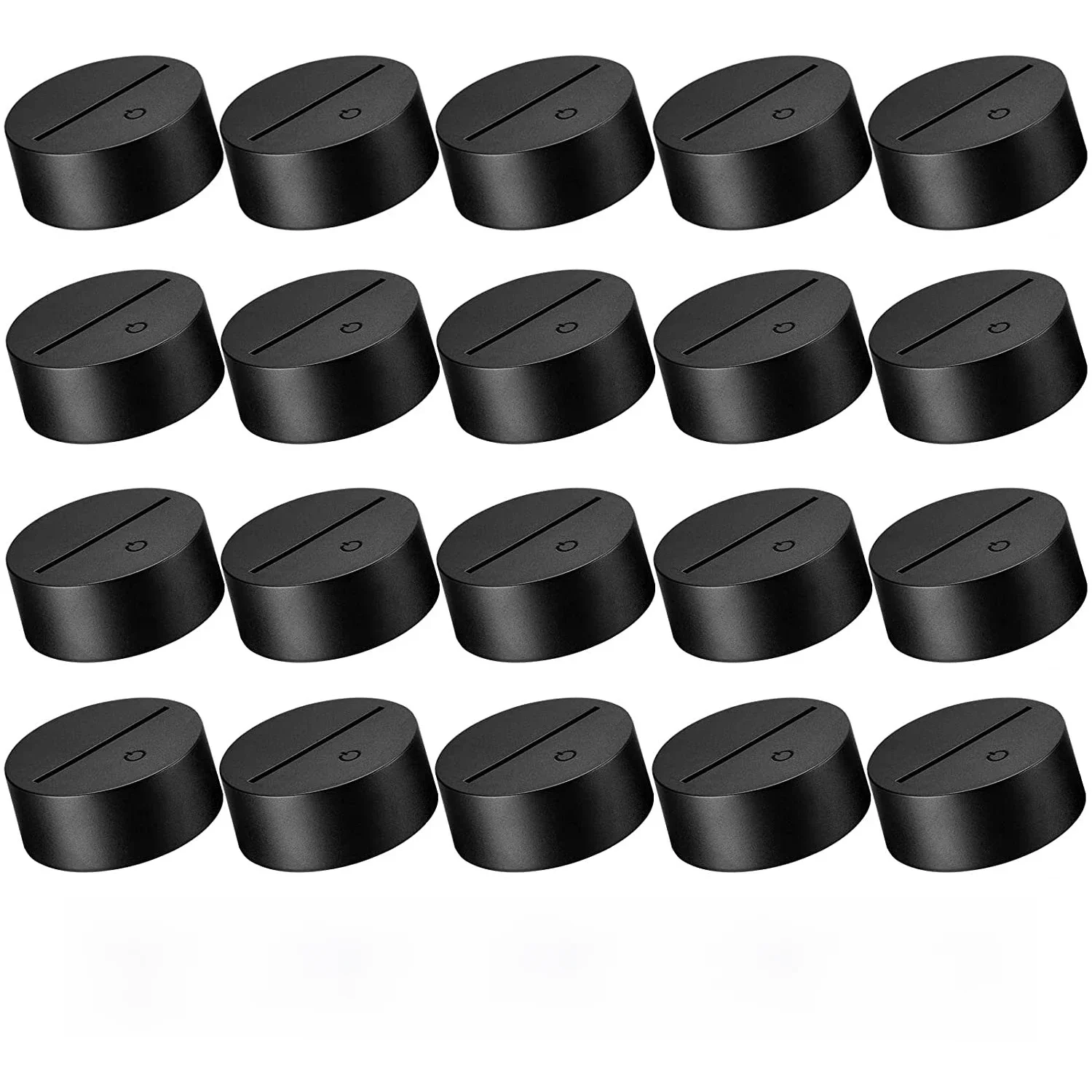 2/5/6/10/20 Stuks 3D Led Licht Lampvoet Touch Control 7 Kleuren 4 Modi Led Display Base Decoratieve Voor Groothandel Dropshipping - afbeelding 2