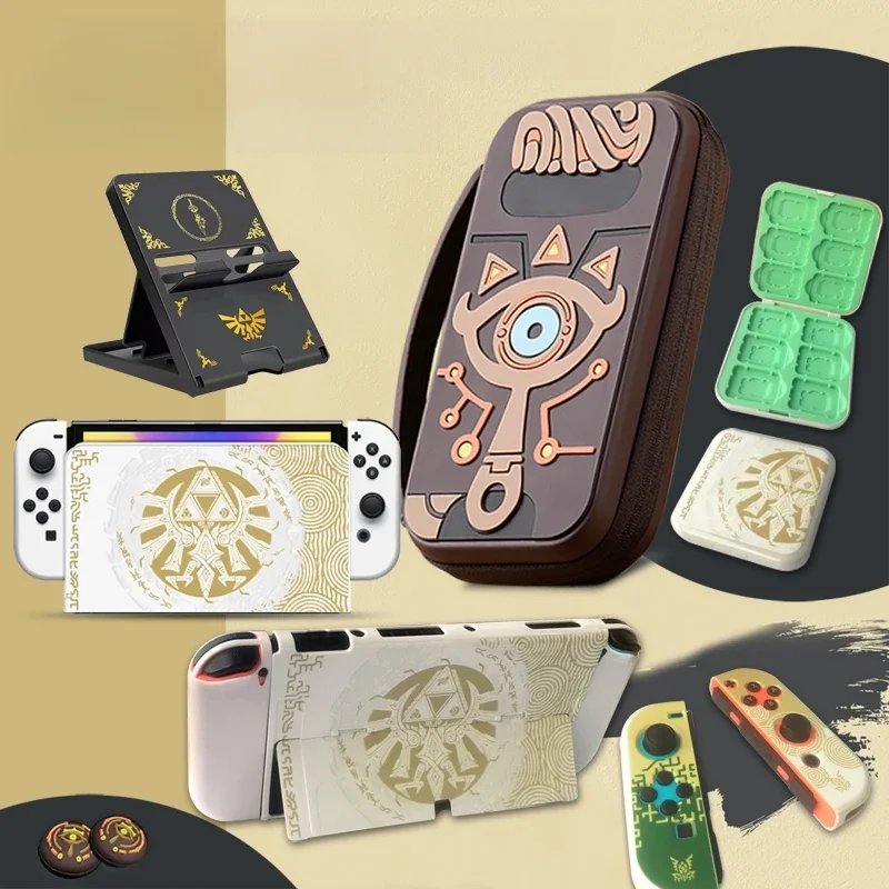 Pour Nintendo Switch OLED coque peau ZD Portable étanche dur sac de rangement de protection pour NS Switch accessoires de jeu