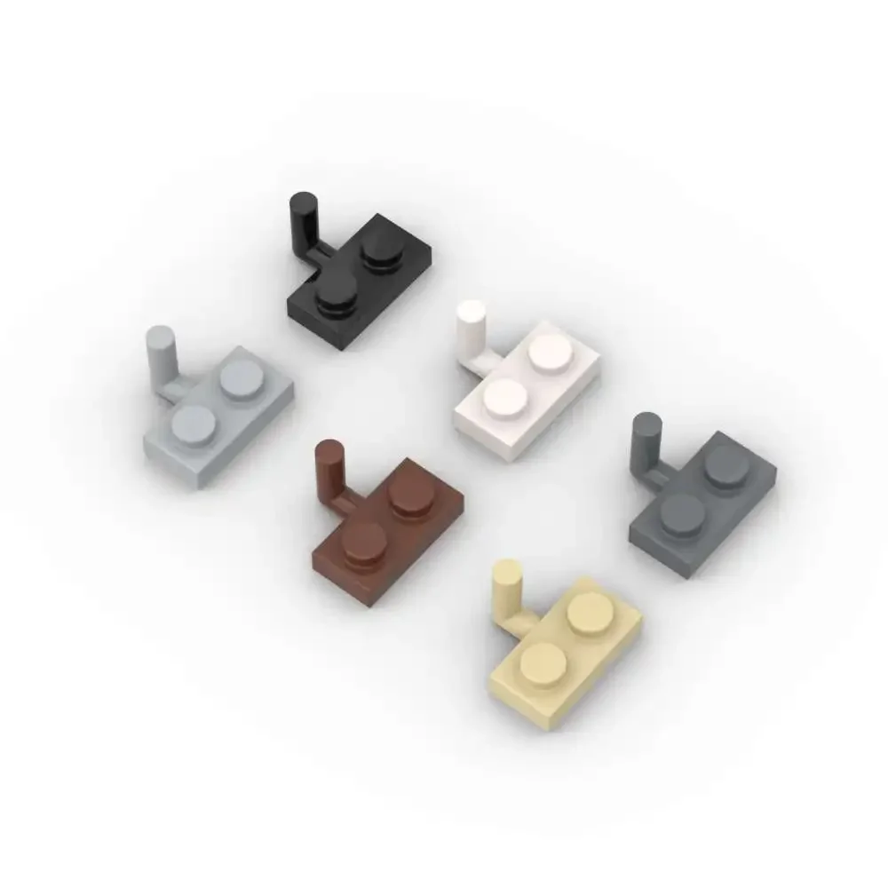 MOC 10 pièces 88072 modifié 1x2 avec blocs de construction de barre 4632 plaque de Base briques particules Puzzle jouets enfants cadeaux d'anniversaire