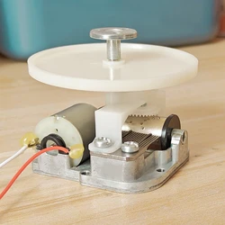 Electronic Music Box Mechanism With Rotating Shaft And Plate In Contrary Direction 1.5V