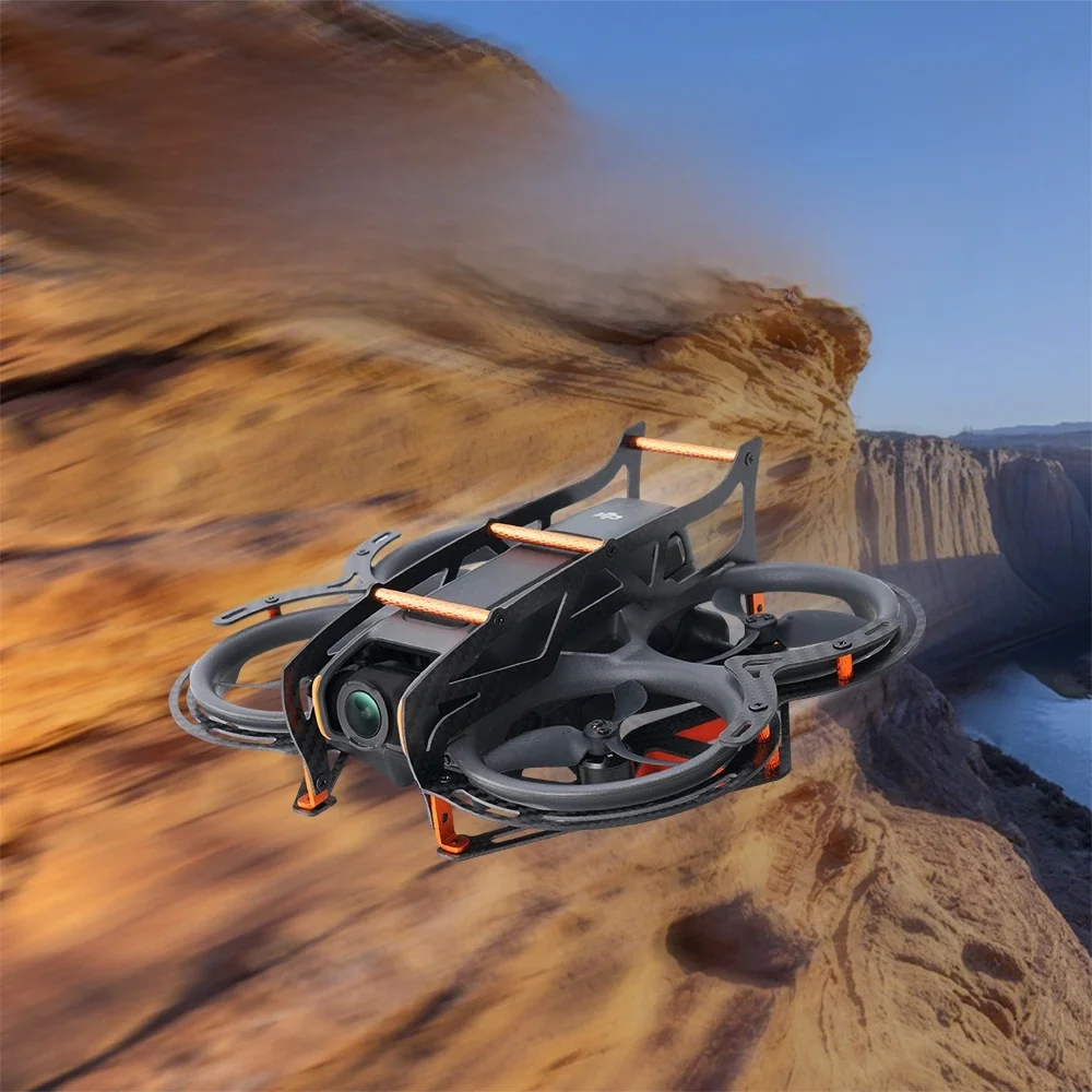 360 °   Pełna Ochrona Wzmocniona Osłona do Drona DJI AVATA 2, Pierścień Ochronny, Pręt Ochronny, Akcesoria Antykolizyjne — zdjęcie produktu 7