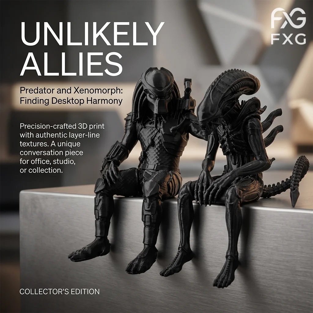 Figurinha de Criatura Alienígena de Ficção Científica, Suprimentos para Escritório, Decoração de Mesa Estilo Ficção Científica Sombrio