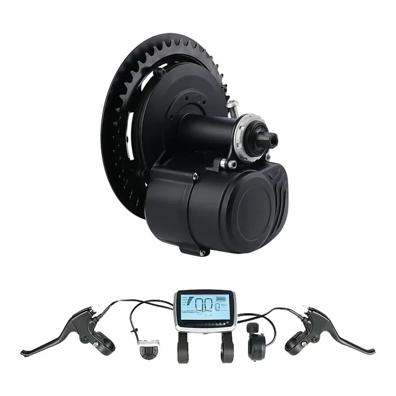AliExpress Tongsheng 52V 48V 36V 500W 750W Electrical Bicycle MTB Motor TSDZ2B TSDZ2 Mid Drive Torque Sensor Engine E Bike Conversion Kit