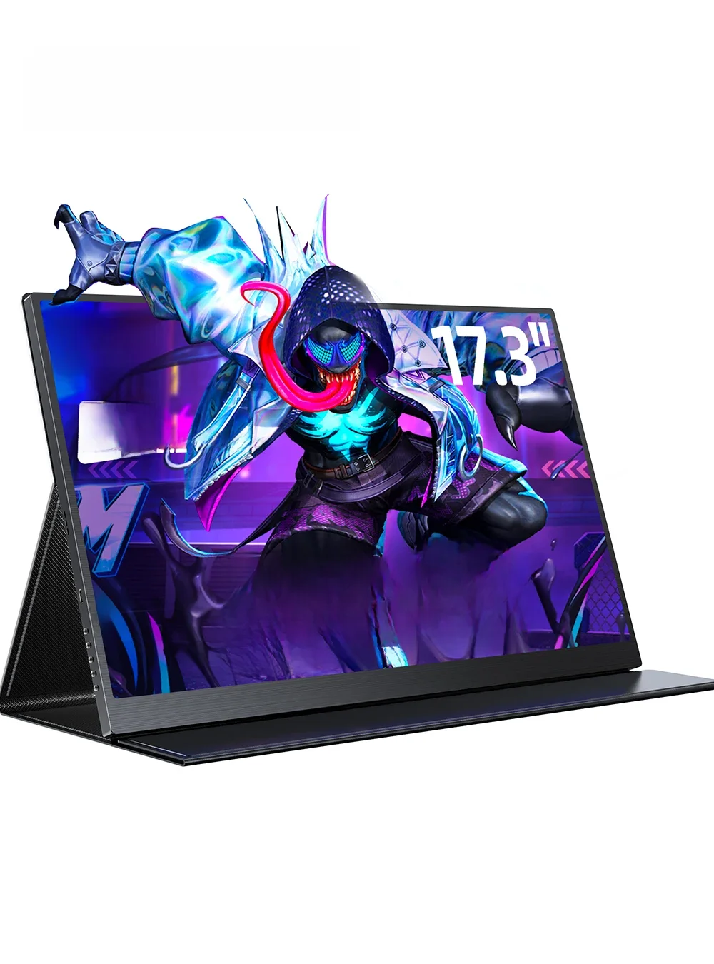 Uperfect 144hz tragbarer Monitor 17,3 Zoll Gaming-Display USB-C Bildschirm mit 1080p fhd ips Augen