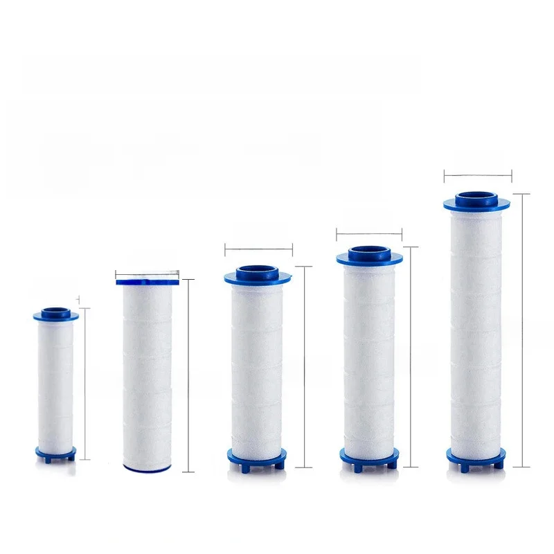 Filtre de pomme de douche 3/5/10 pièces, ensemble de filtres en coton de pomme de douche de remplacement Purification de l'eau, accessoires de salle de bains