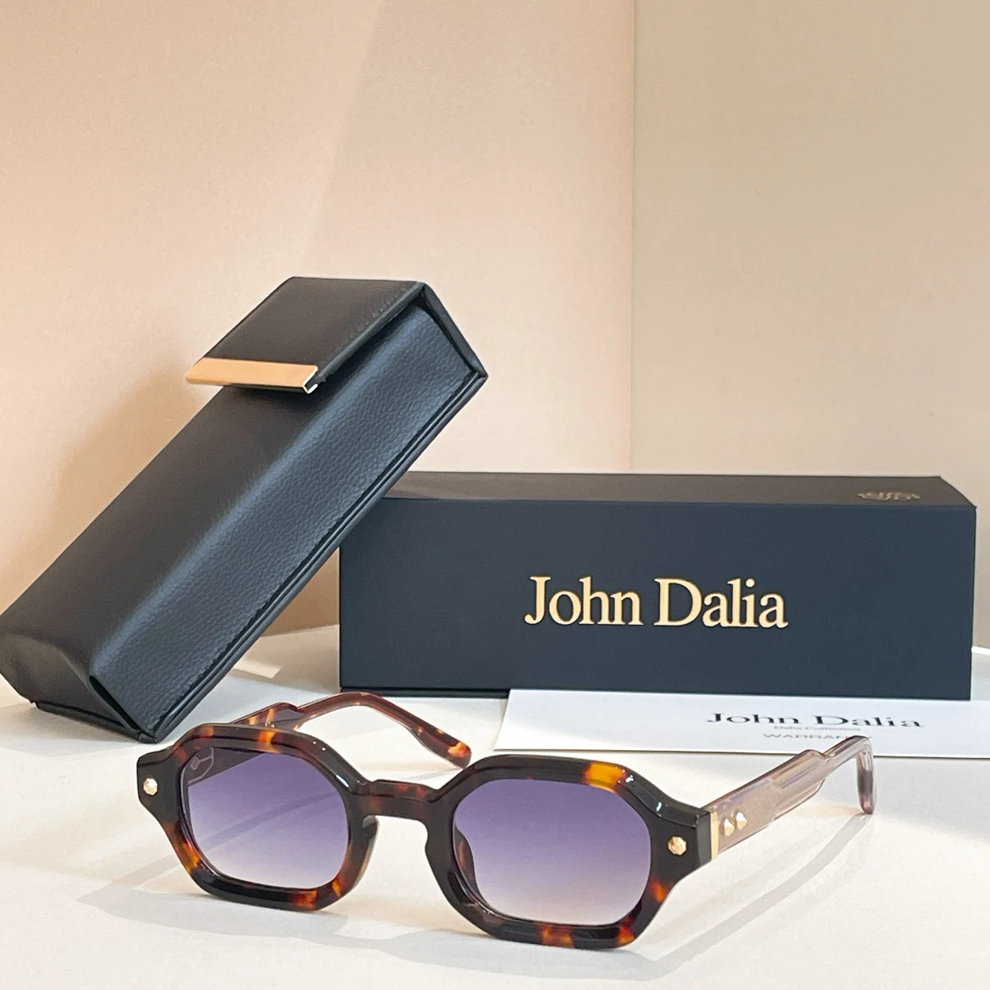 Voor JOHN DALIA JD PROJECT SERIES P05 Top Hoge Kwaliteit Zonnebrillen voor Heren Stijlvolle Mode Design Zonnebrillen voor Dames met doos