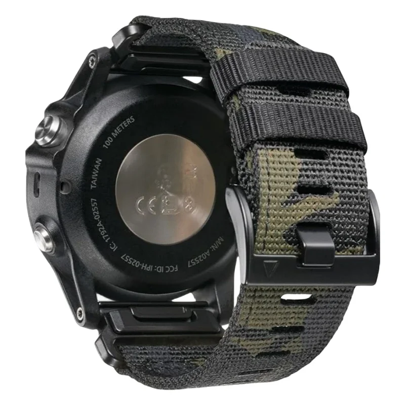 22 mm 26 mm Nylonarmband für Garmin Fenix 7X 7 Pro Solar/6X 6 Sapphire 5 5X Plus 3 3HR/Epix QuickFit Armband Offizielles Band