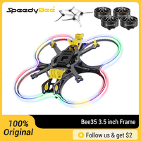 SpeedyBee Bee35 3.5 inch Frame Bee35 Pro FPV Drone with LED Motor Propeller for O3 Air Unit RunCam Link DIY Drone