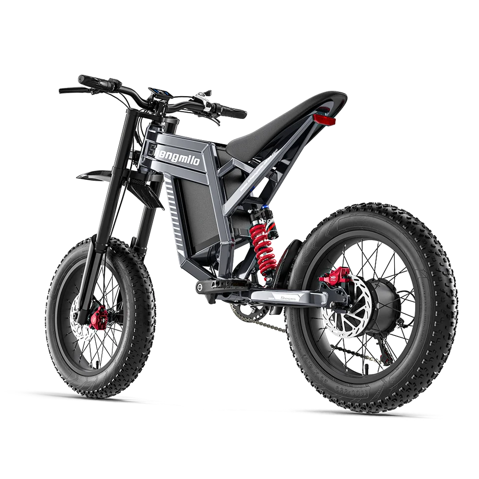 Shengmilo S900 Adult Electric Bicycle 1500W 60V30AH Battery Mountain Electric Bike 20 inch Fat Tire Ebike Electric Dirt Bike image 3
