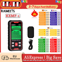 Kaiweets Kemf-1 Emf Radiation Detector Ef/Mf/Rf Data Led Display Type-C Charging Port