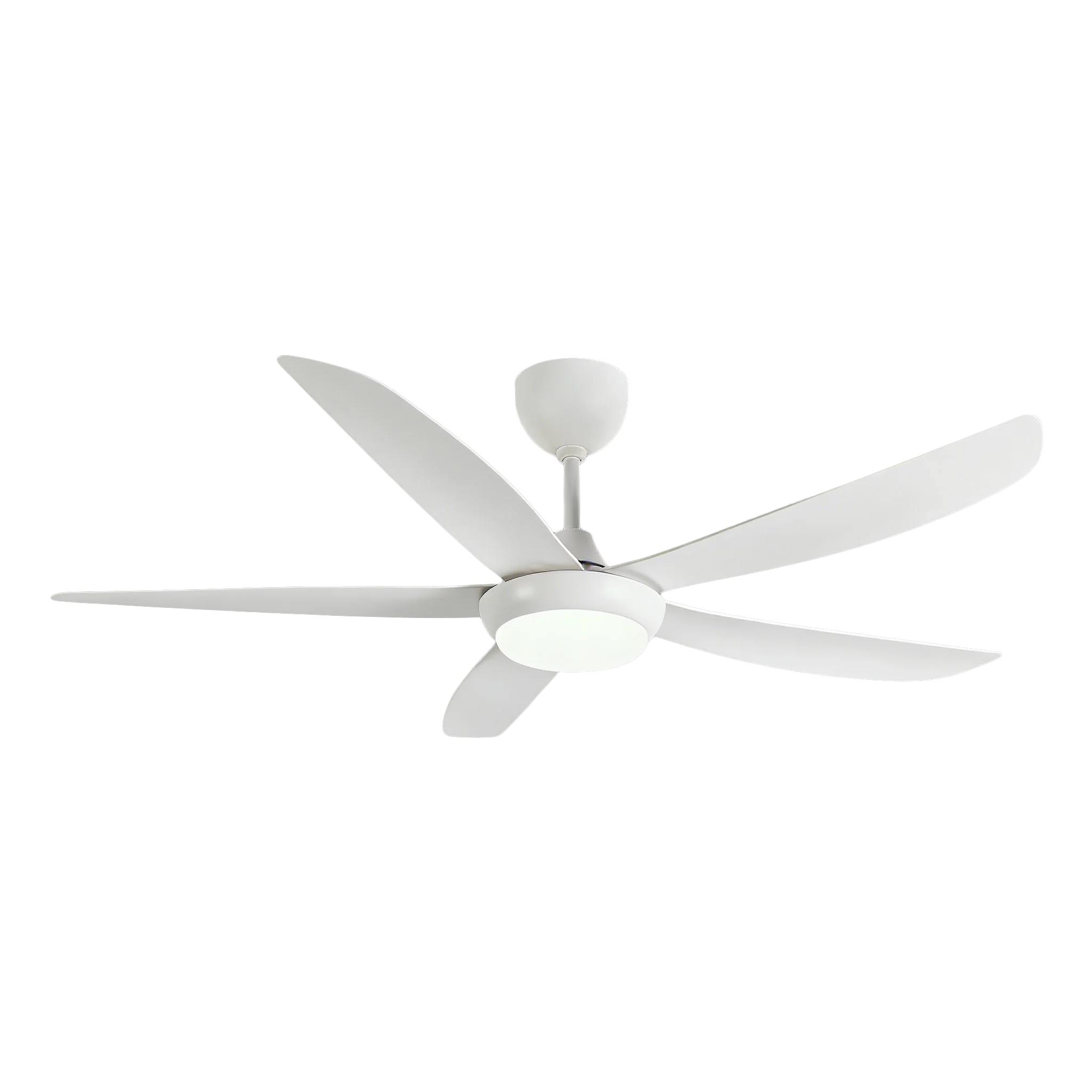 Woox Mx0295 Mx0296 plafondventilator met ledverlichting, 54 inch. |     57W DC stille ventilatorlamp |     6 snelheden + achteruitversnelling |     Afstandsbediening 433Mhz |     3 kleurtemperaturen: