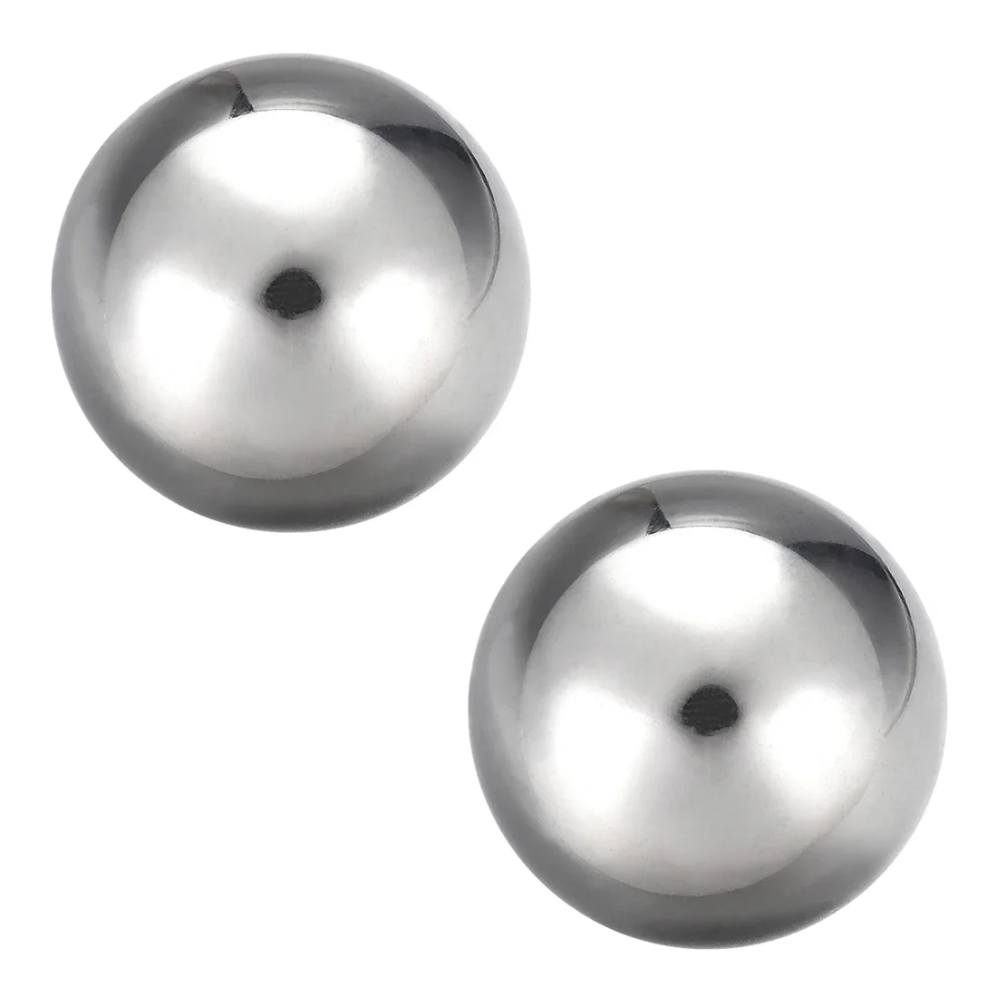 Uxcell 1-20szt Stalowe kulki łożyskowe 13mm 16mm 17mm 18mm 19mm 25mm 30mm 35mm 40mm G10 Różne średnicy Precyzyjna stal chromowana Kulka — zdjęcie 2