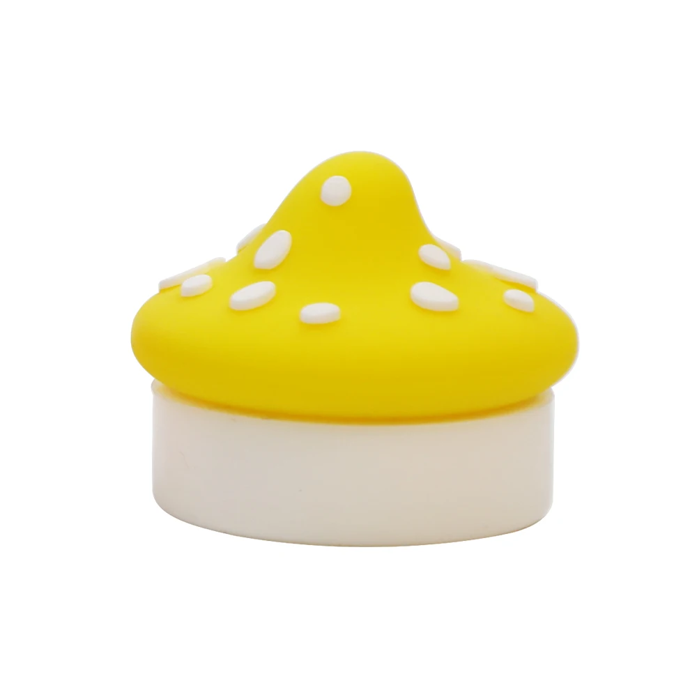 Psychedelic Mushroom Wax Jar, Nonstick Container Bottle, Cream Jars, Portable Kitchen, Home Smoking Accessories, 5ml, 1 Pc