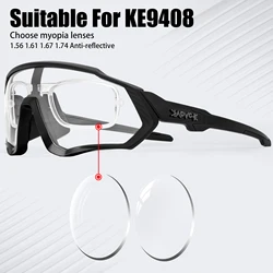 For KE9408 Style Prescription 1.56 1.61 1.67 1.74 Aspheric Optical Lenses Myopia Frame Cycling Glasses Sunglasses Bike Eyewear