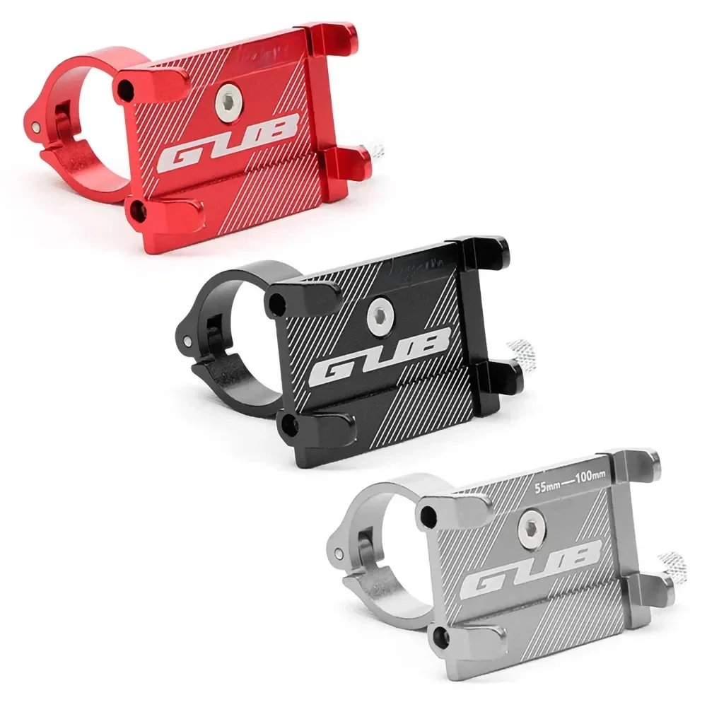 AliExpress GUB G81 G-81 Aluminum Bicycle Phone Holder For Smartphone 3.5-6.2 Inch Adjustable Bike Phone Stand