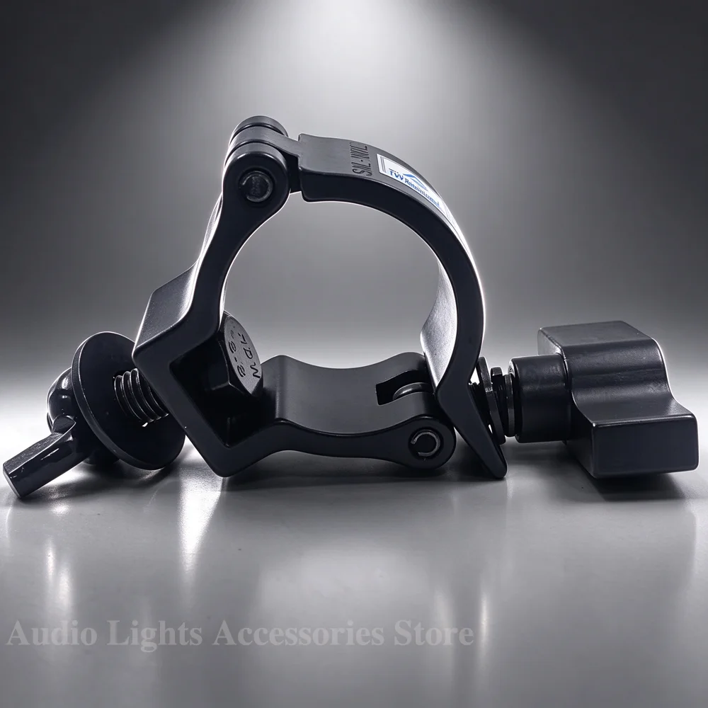 Aluminum Wing Nut Truss Clamp Quick Release Pipe Clamp 25/28/32/35/38/40/48/50mm Tube T-Nut Clamp Half Couplers for Stage Truss