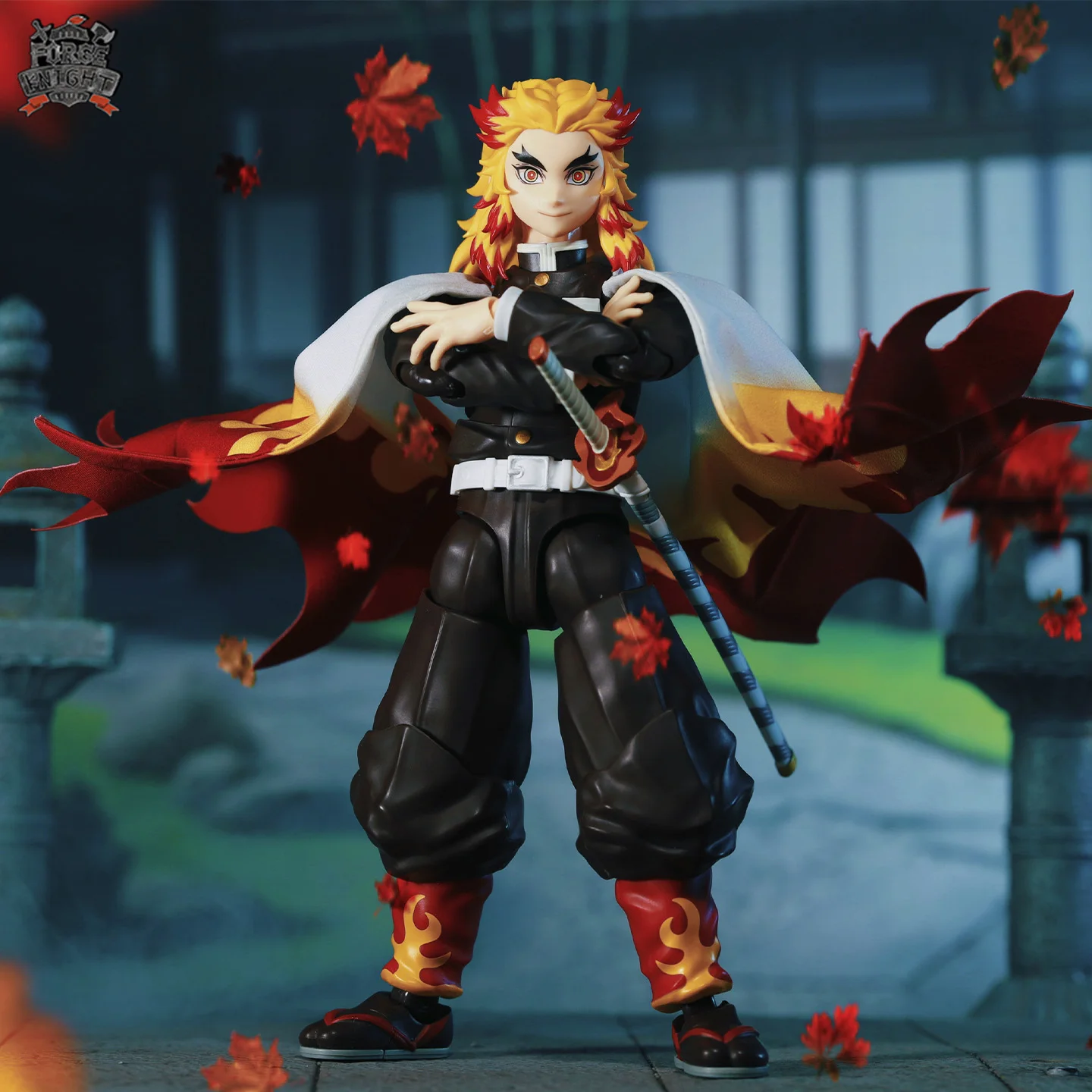

Demon Slayer 1/12 Scale BUZZmod Kyojuro Rengoku Flame Hashira Handmade Cape Cloak for 6 Inch Action Figure Accessories