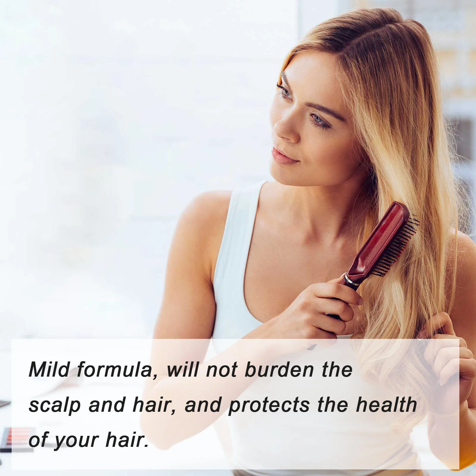 부드러운 헤어 크림 두피 트리트먼트 스트레이트닝 영양 리페어, 건조하고 손상된 안티 프리즈 스무딩 헤어 단백질 교정 크림